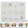 Hana Fukin Sashiko Sampler – Winnie the Pooh and Friends