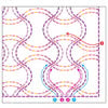 Hana Fukin Sashiko Sampler – Fluctuating Lattice