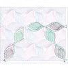 Hana Fukin Sashiko Kit - Twisted Flower Pattern Set