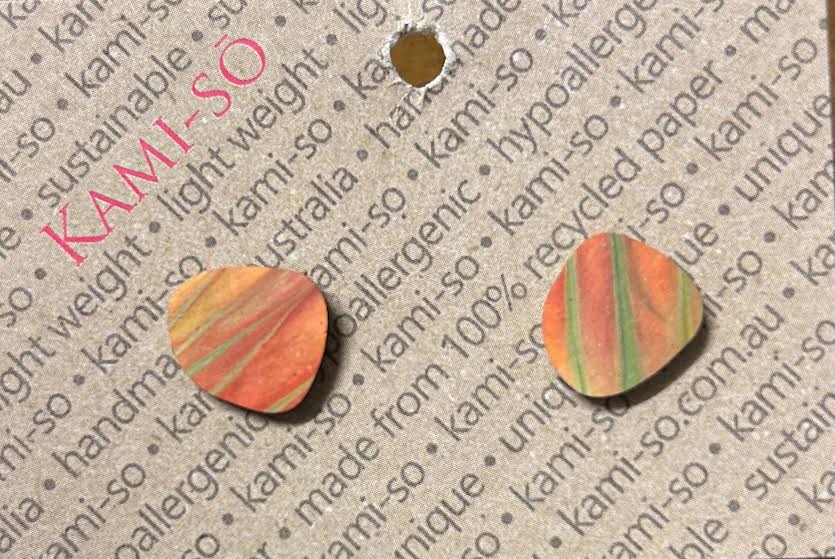 Multicolor rounded square shape - Earth