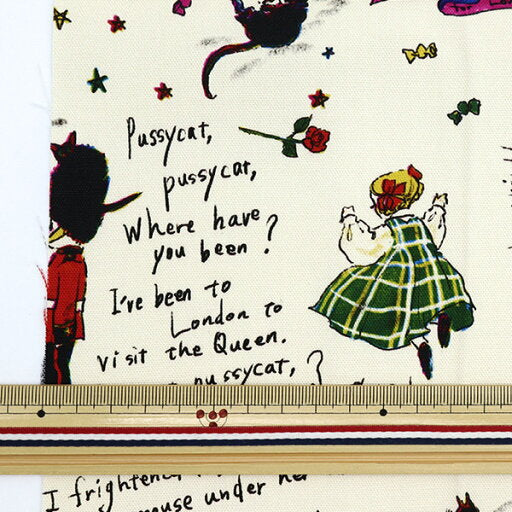 Kurahashi Rei 'Nursery Rhymes' fabric