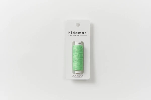Cosmo Hidamari Sashiko Thread – Bright Green - 27