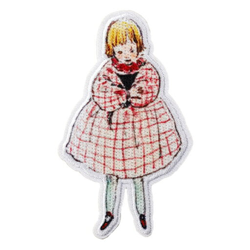 Kurahashi Rei Fabric Emblems - 'Girl with Toto'