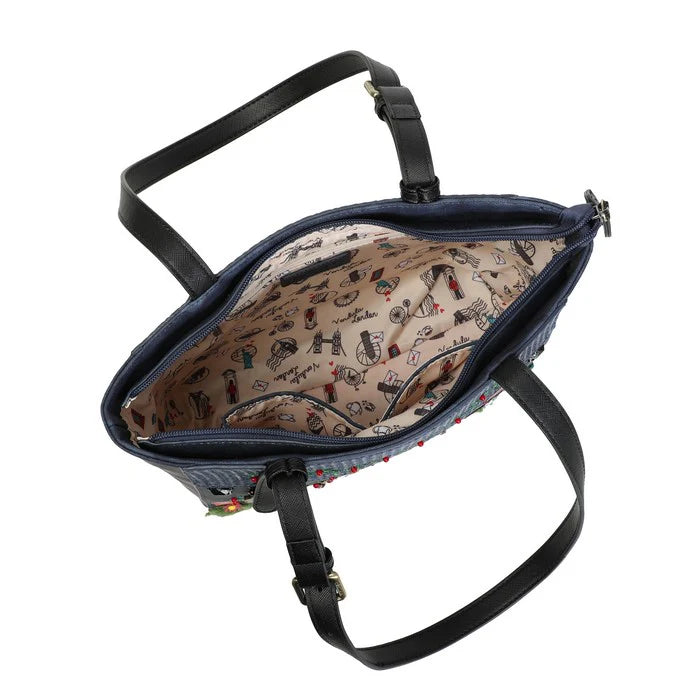 Vendula: The Old Post Office Navy Edition Shopper Bag