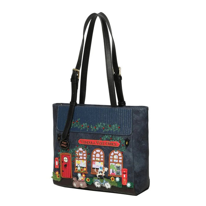 Vendula: The Old Post Office Navy Edition Shopper Bag