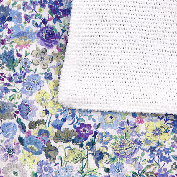 Liberty Tana Lawn - Purple Blue Floral