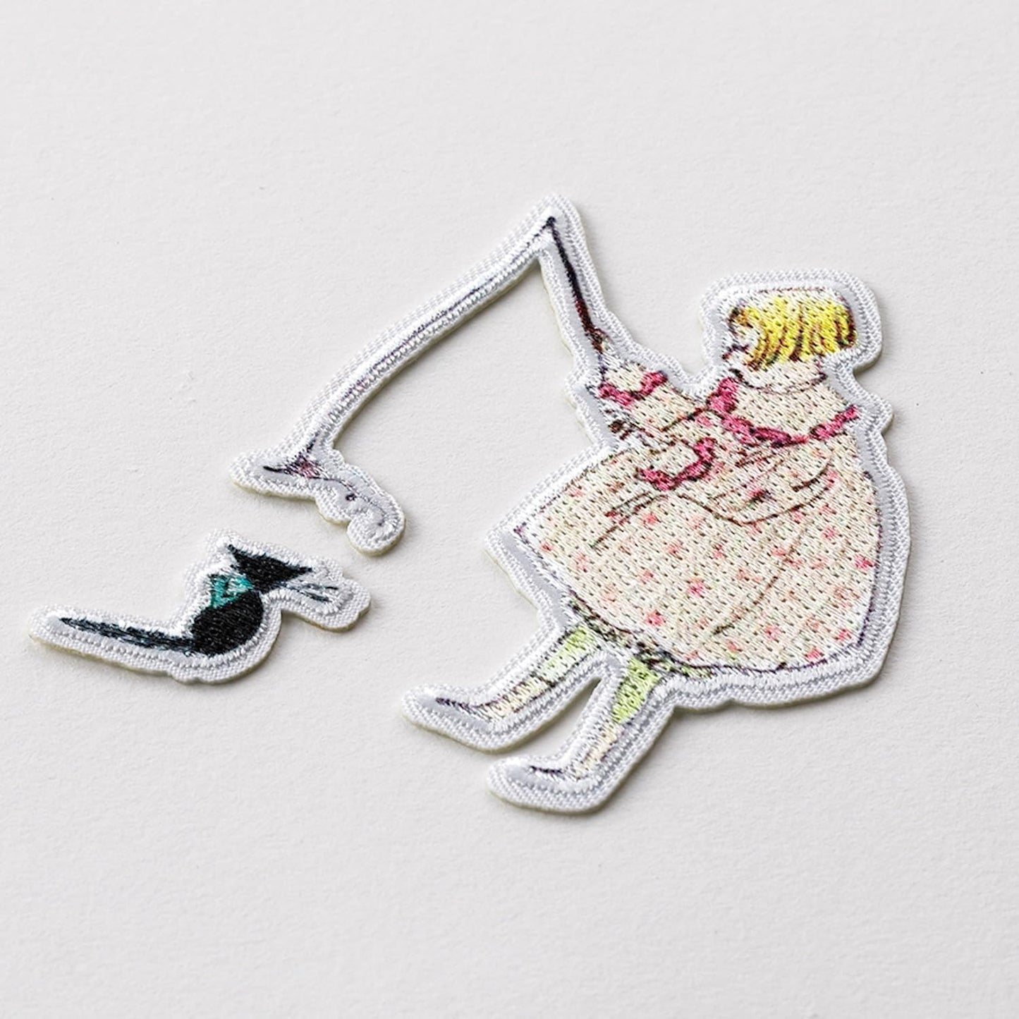 Kurahashi Rei Fabric Emblems - 'Girl Playing with Toto'