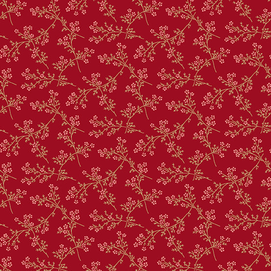 Spring Bouquet - Barn Red