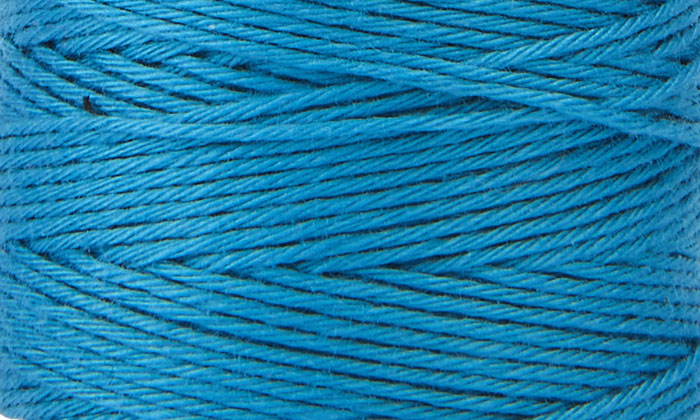 Cosmo Hidamari Sashiko Thread – Solid Colour Caribbean Blue