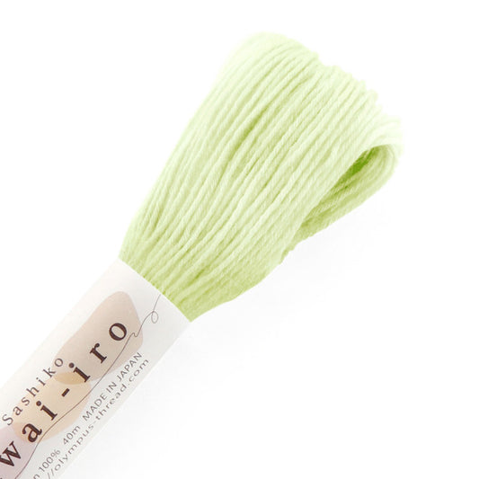 Olympus Sashiko Awai Iro Thread - Lime Yellow