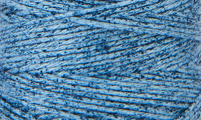 Cosmo Hidamari Sashiko Thread – Melange Denim Blue