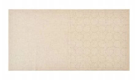 Natural linen – Circle Pattern - Cosmo Hidamari Sashiko