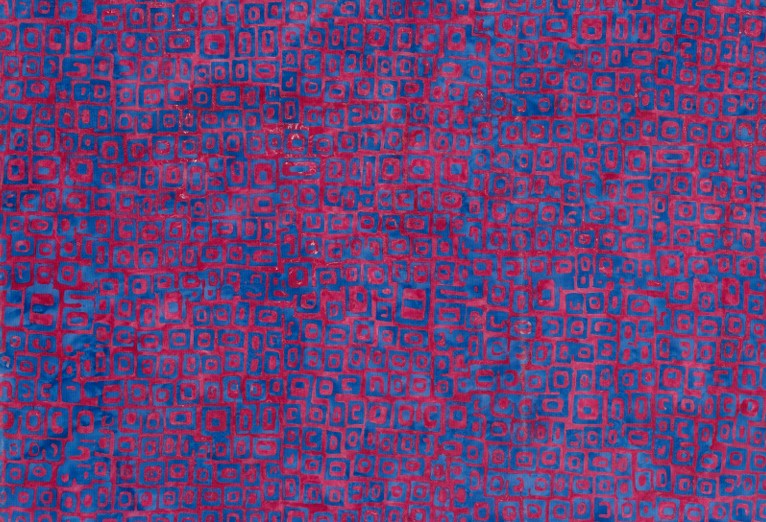 Bright Allsorts- Purple and Red Blocks