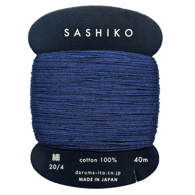 Daruma Sashiko cotton - Navy Blue #215