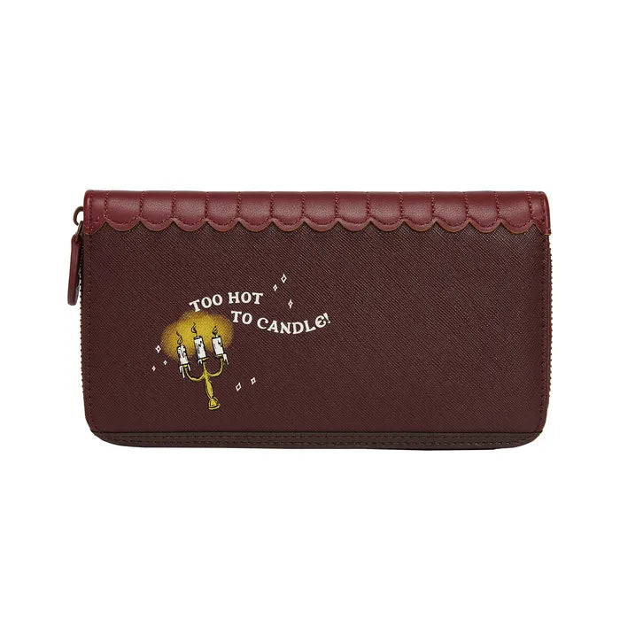 Vendula Mystic Wicks Candle and Wandmakers Large Ziparound Wallet