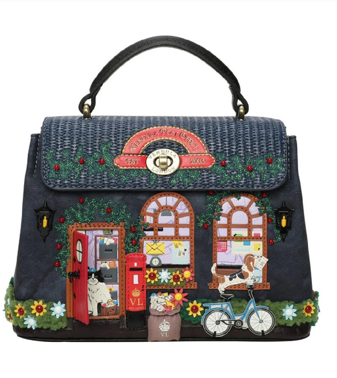 Vendula The Old Post Office Navy edition Mini Grace Bag
