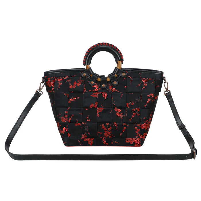 Vendula Woven Butterfly Garden Large Ari Bag