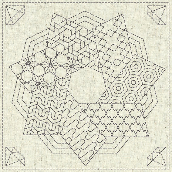 Kaza-Guruma #4 - Trapezium Wreath