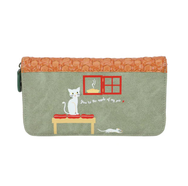 Vendula Pie Shop Large Ziparound Wallet
