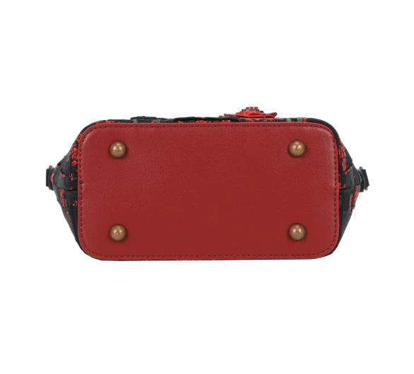 Vendula Woven Butterfly Garden Mini Lea Bag