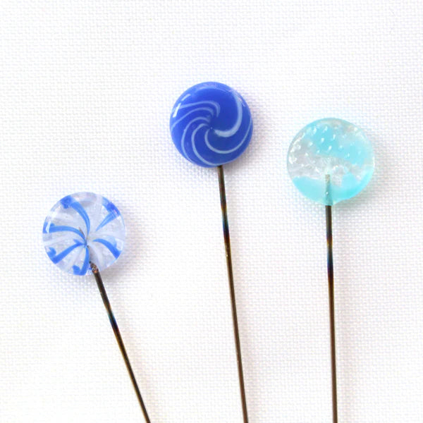 Ohajiki Sewing Pin – Blue