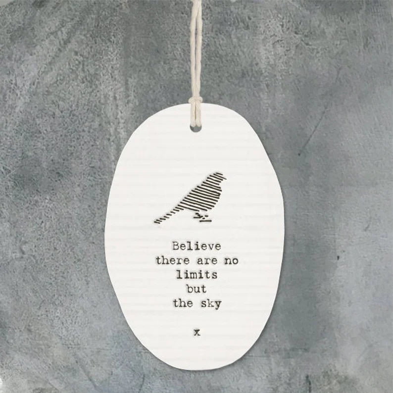 ‘Believe there are no limits but the sky’