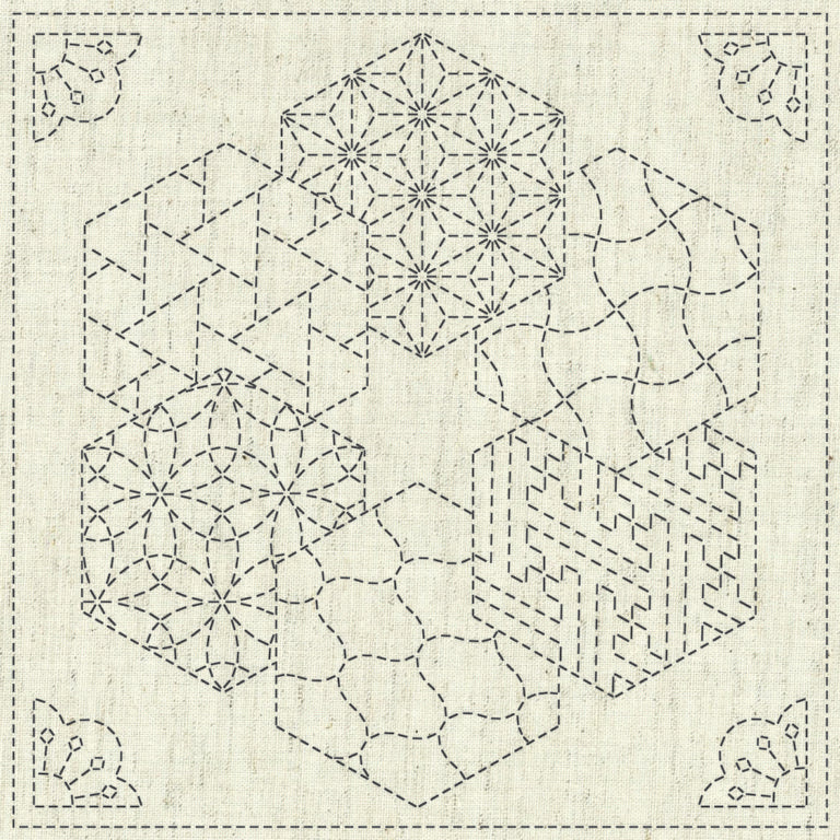 Kaza-Guruma #2 - Hexagon Wreath