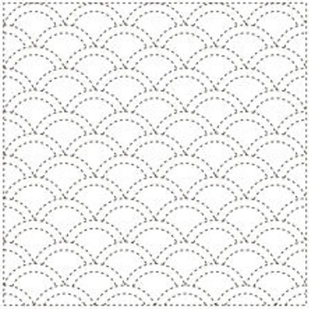 Hana Fukin Sashiko Sampler – Waves