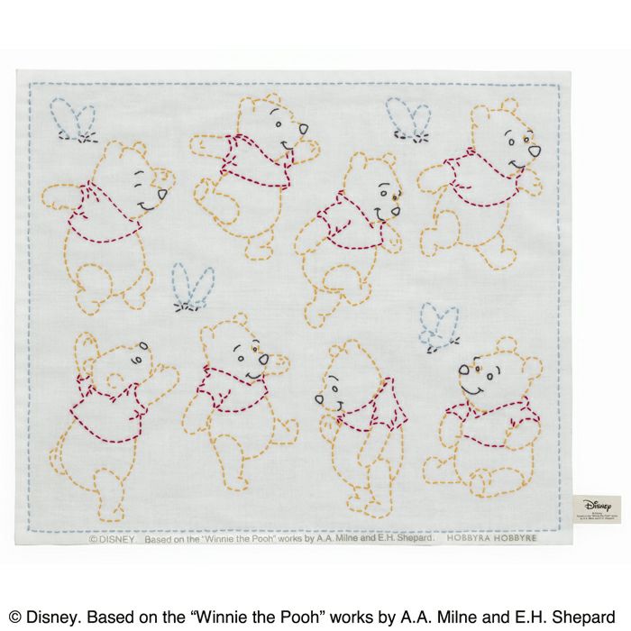 Hana Fukin Sashiko Sampler – Winnie the Pooh