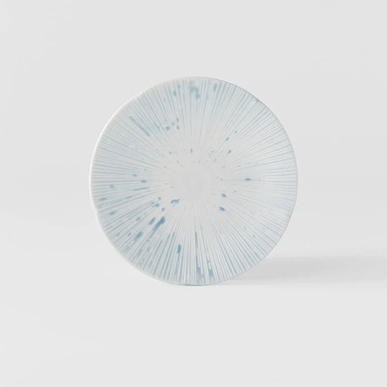 Tapas Plate Blue Glaze