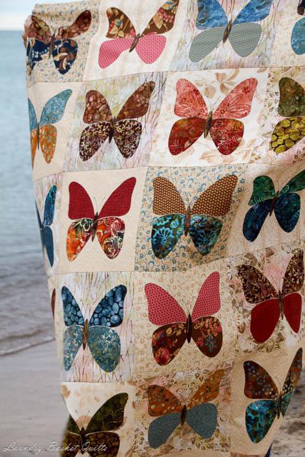 Laundry Basket Quilts - Butterflies Pattern