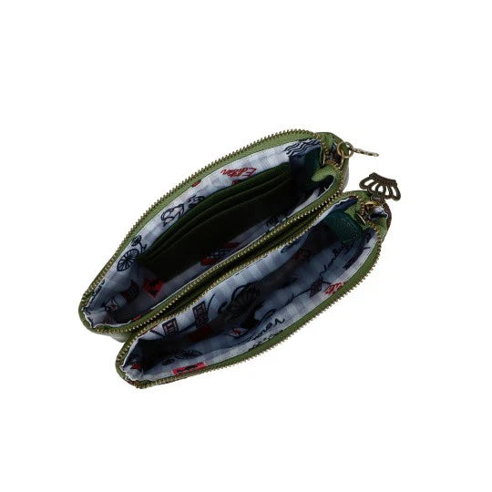 Vendula Queen Elizabeth Double Zipper Coin Purse