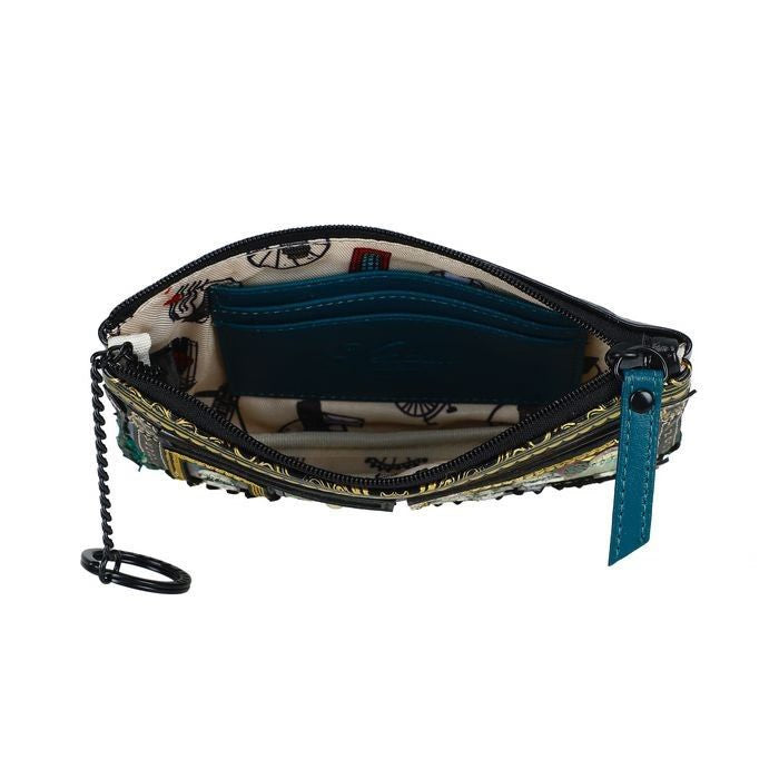 Vendula Between the Covers Bookbinder Zipper Key Coin Purse