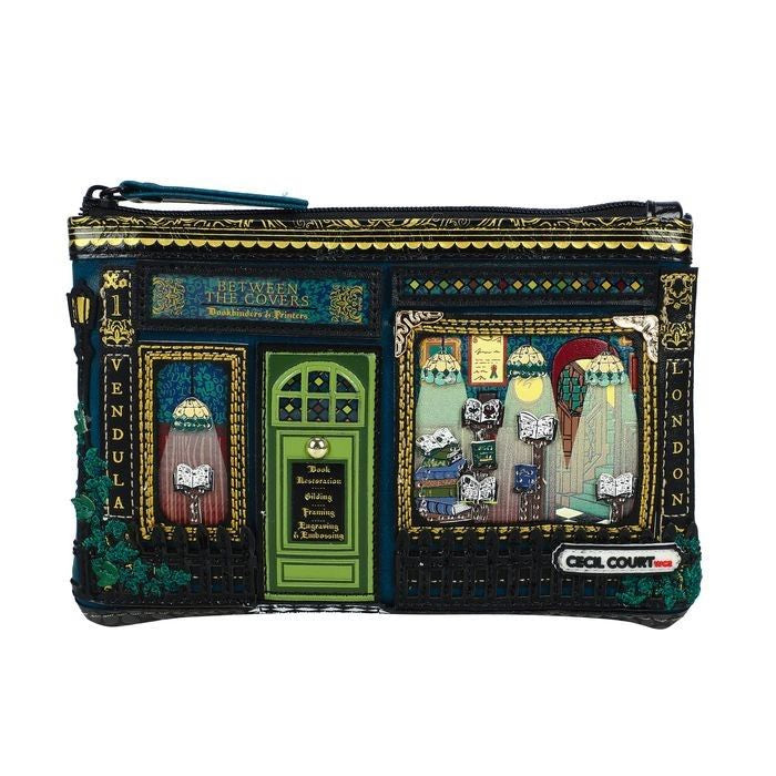 Vendula Between the Covers Bookbinder Zipper Key Coin Purse