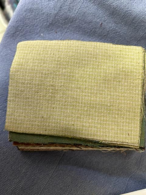 Yarn Dyed Japanese Fabric Precut Rectangles