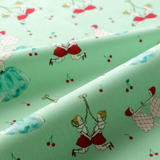 Kurahashi Rei 'Silkworm' fabric