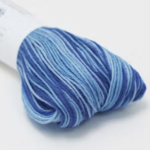 Sashiko Thread –Variegated Blues #201