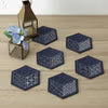 Hobbyra Hobbyre Cube Sashiko Coaster Set