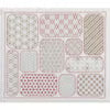 Hana Fukin Sashiko Sampler – Rounded Square and Rectangle Design