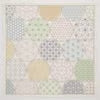 Hobbyra Hobbyre Sashiko - Circle Multi Pattern Square