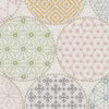 Hobbyra Hobbyre Sashiko - Circle Multi Pattern Square