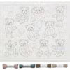 Hana Fukin Sashiko Sampler – Happy Teddy Bear