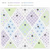 Hana Fukin Sashiko Sampler – Diamonds