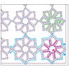 Hana Fukin Sashiko Sampler – Sashiko Flower Pinwheel
