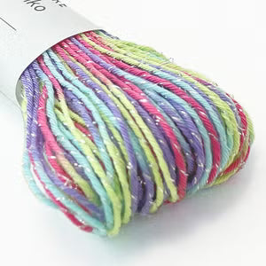 Sashiko Thread - Metallic Rainbow Prism Palette #551