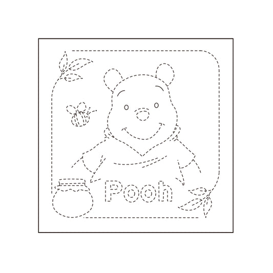 Hana Fukin Sashiko Sampler – Pooh Bear