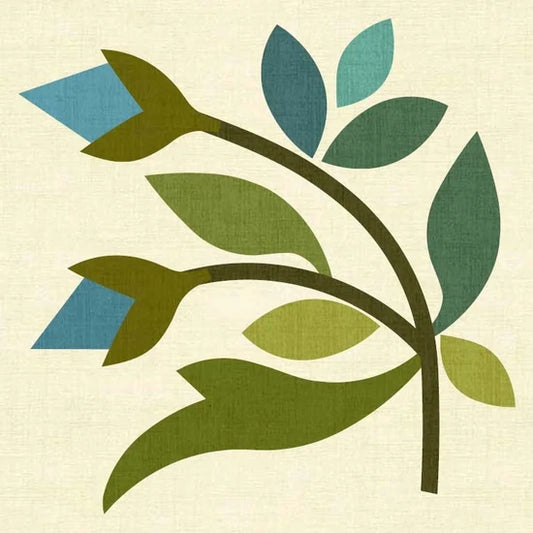 Spring Sprouts Fusible Applique Shapes - Block 3