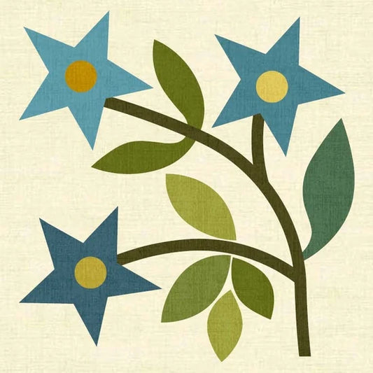 Spring Sprouts Fusible Applique Shapes - Block 5