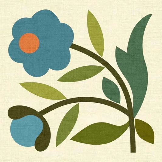 Spring Sprouts Fusible Applique Shapes - Block 9