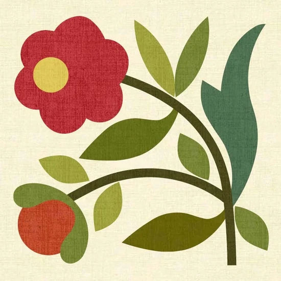 Spring Sprouts Fusible Applique Shapes - Block 2